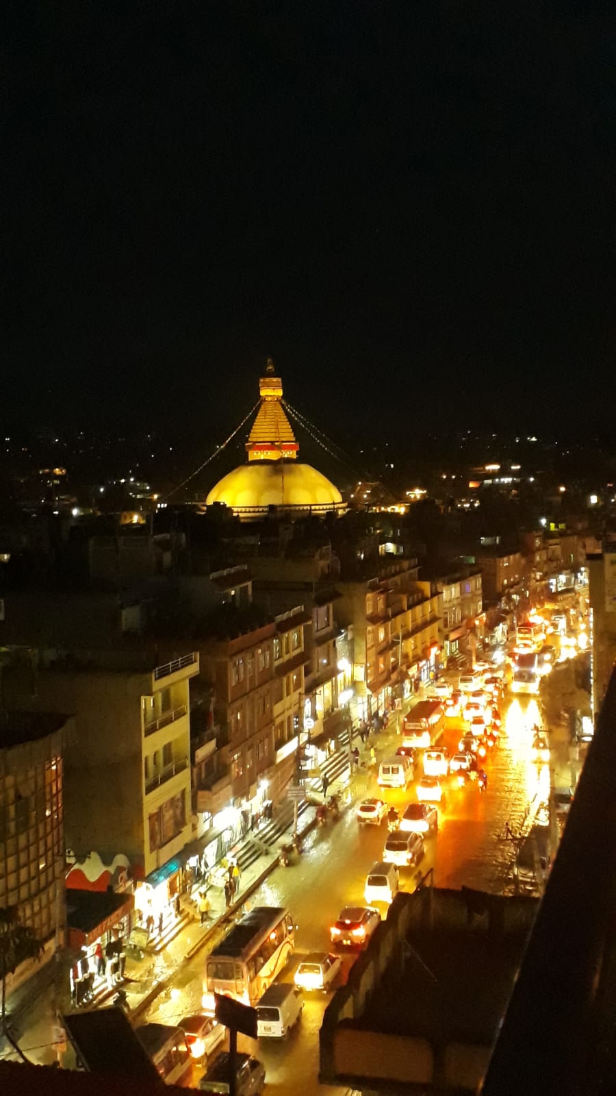 Night time in Kathmandu