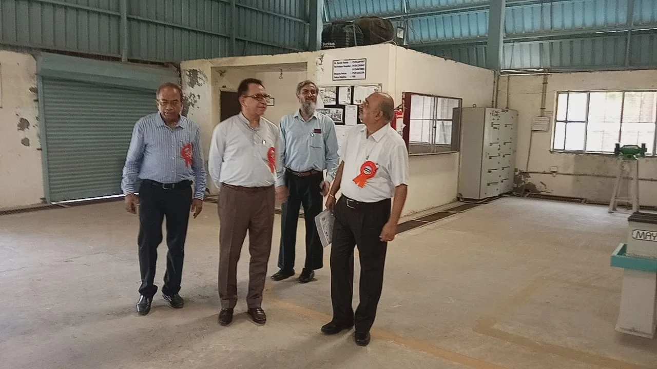 Prof. Sunil Garg, Registrar and Prof. Arvind Gupta, Dean JC Bose, YMCA