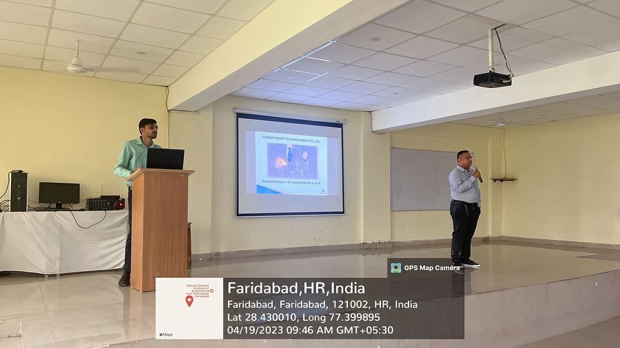 T&amp;P Cell SDIET along with the Department of Mechanical Engineering in collaboration with Power Profit Technologies Pvt. Ltd. successfully organised a workshop on 'INDUSTRY 4.0' on 19th April 2023.
Major topics that were covered in this workshop w
