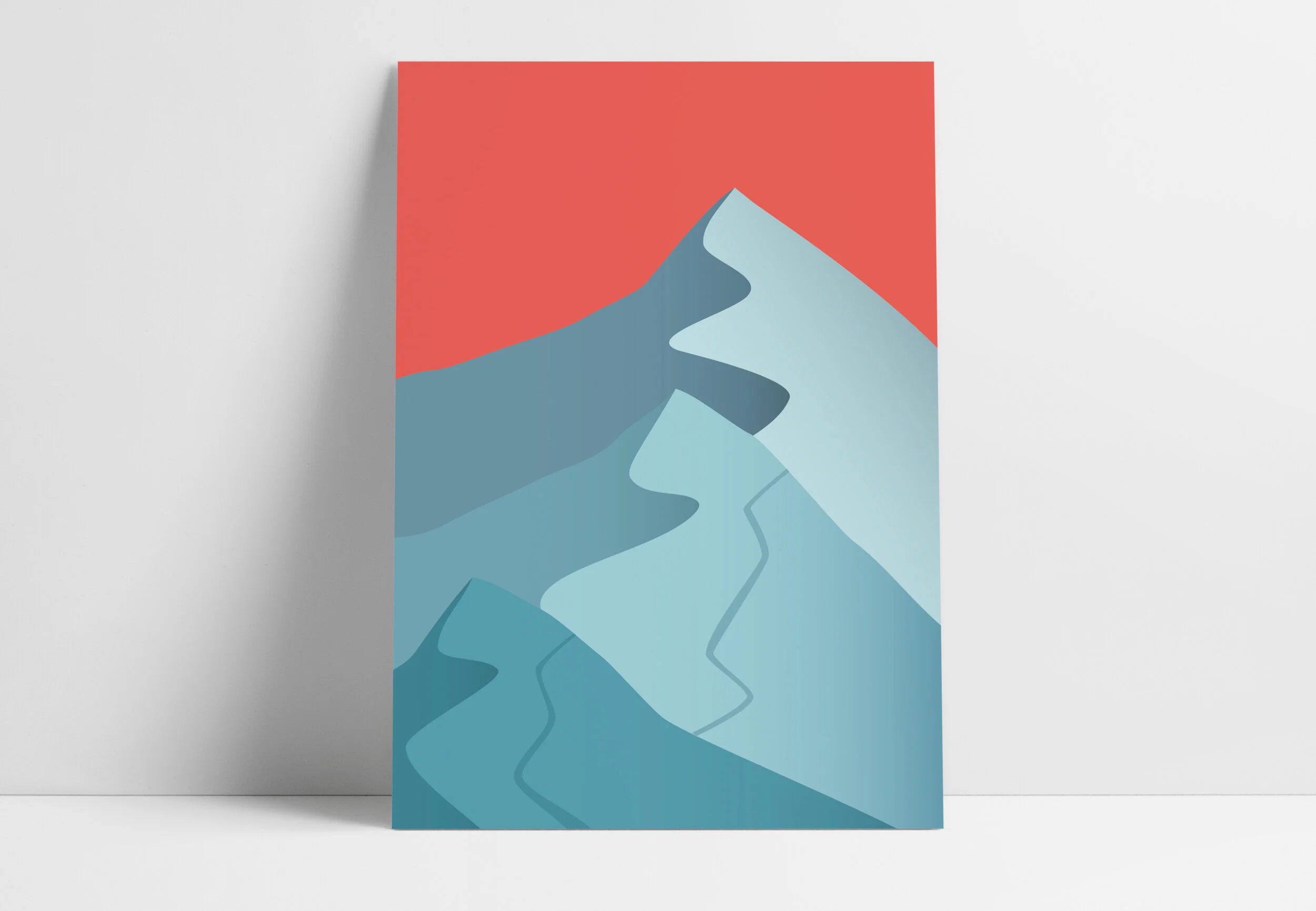 Mountain trip (3 card set)