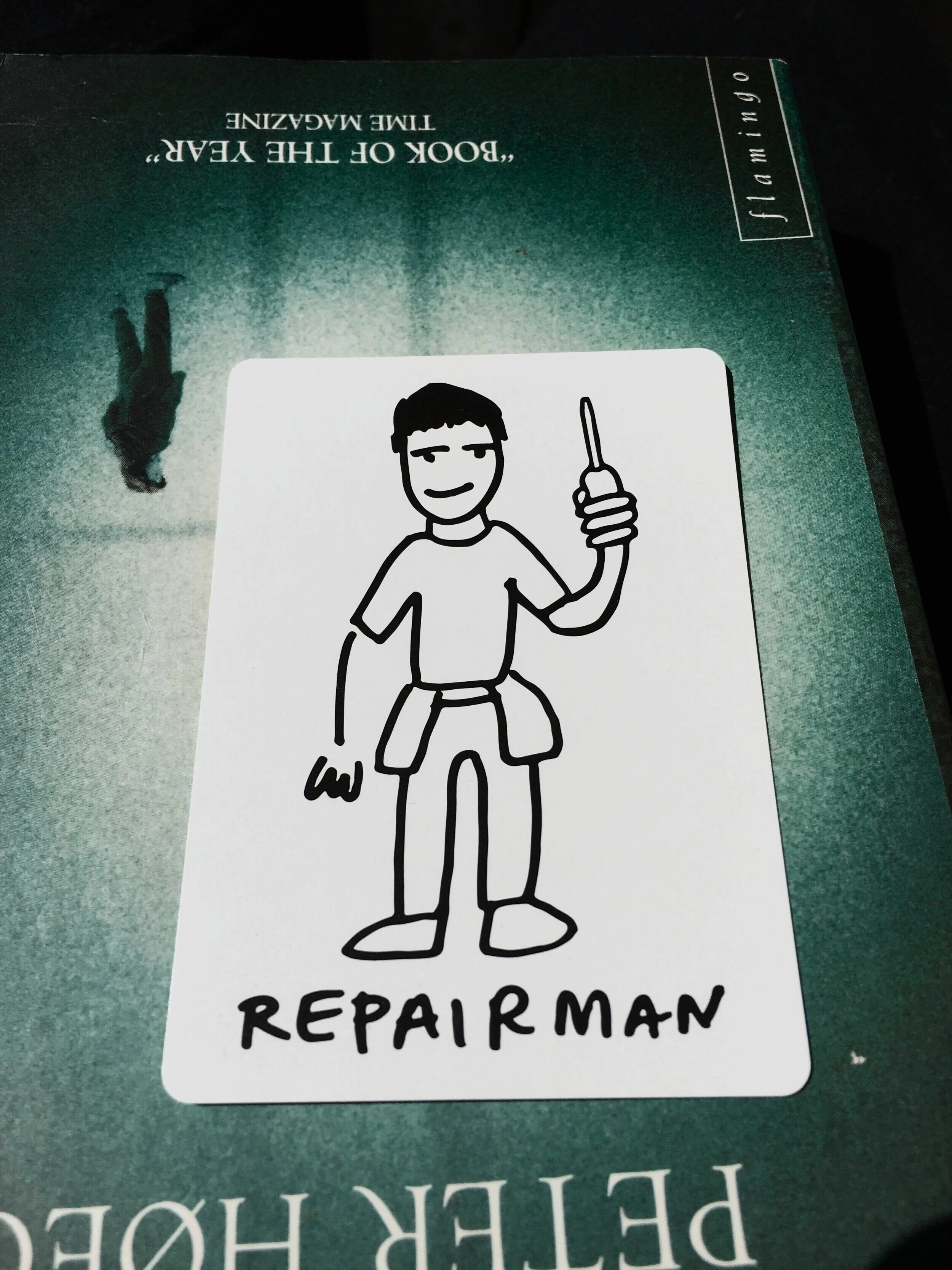 The Repairman is from The Deck of Character.