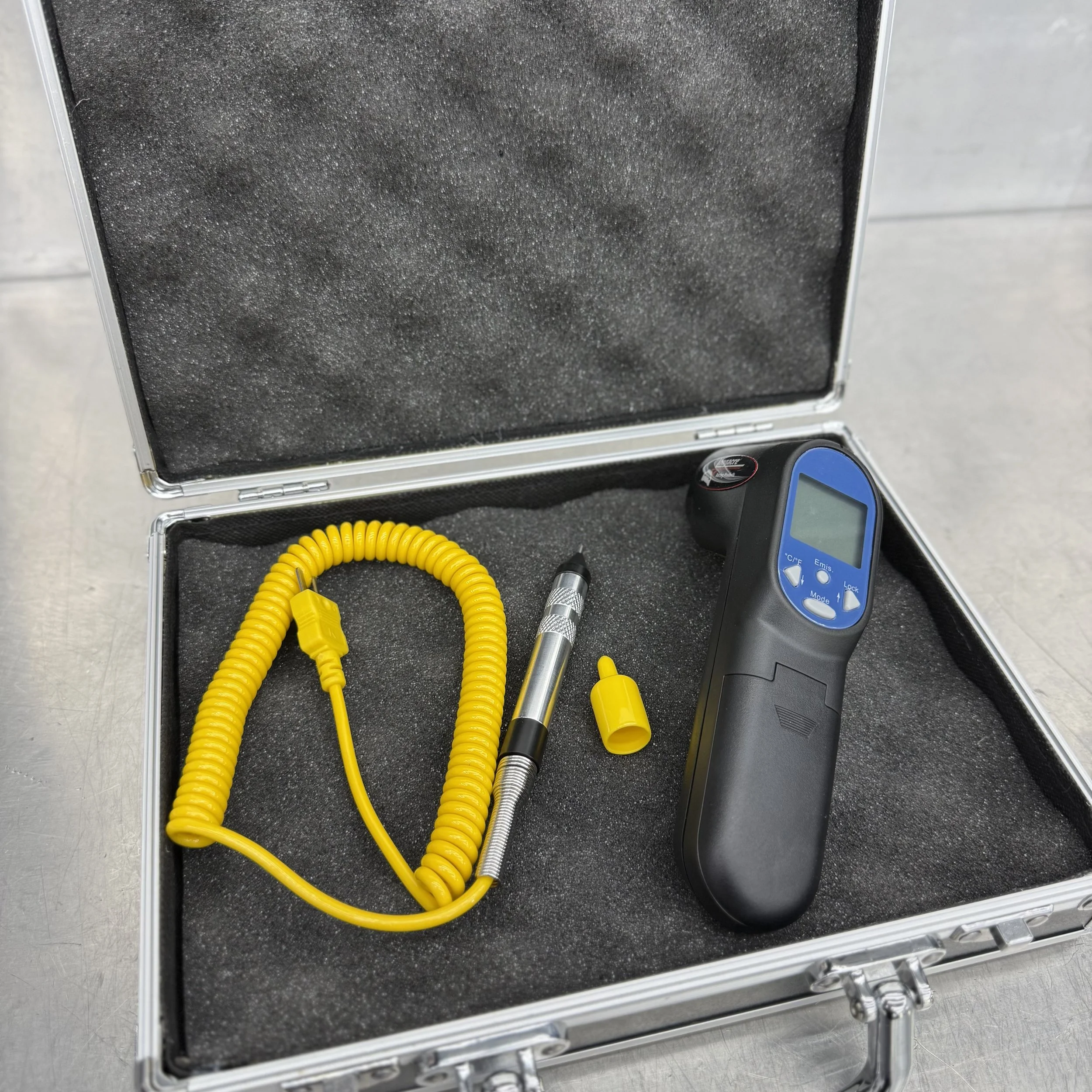 Longacre Dual Function Infrared Laser Pyrometer with Probe