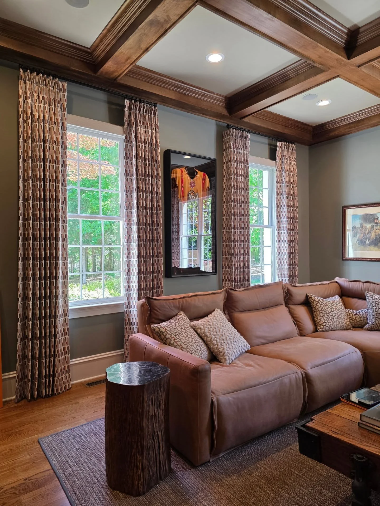 The power of window treatments. Today's candid shots capture it well!

The backstory: When our clients moved into their home several years ago, the priority list was well populated. We focused on those items while leaving "good enough" in p
