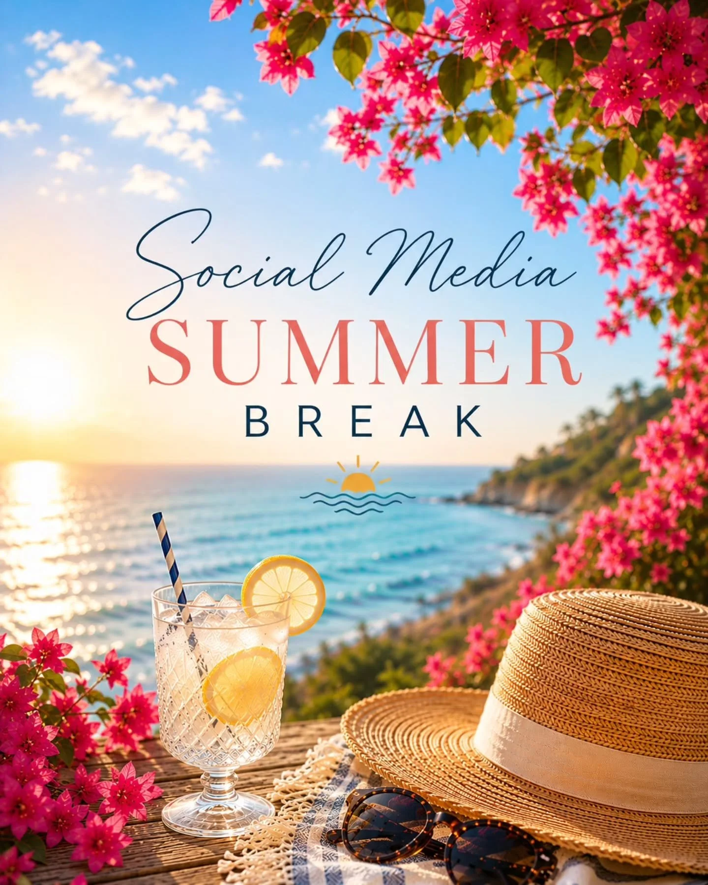 I'm taking a social media break to savor the rest of summer. ☀️

Wishing you a beautiful season. I'll see you after Labor Day!