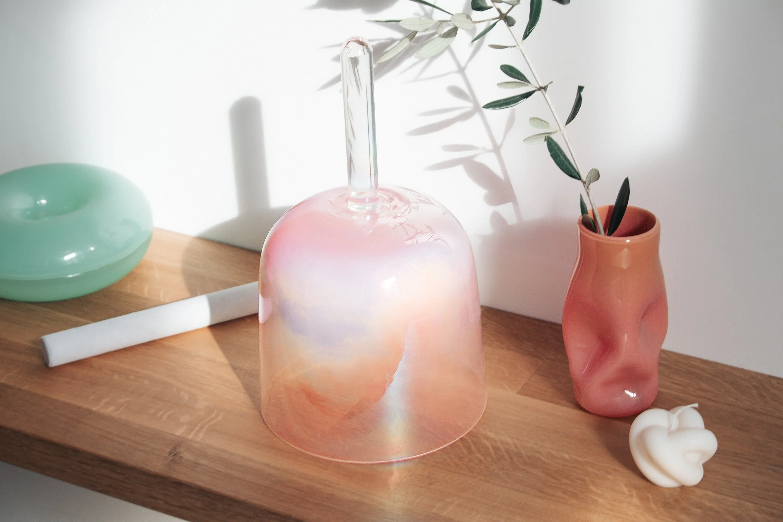 AkashaBowls® Kristallklangschale in Pastell – Frequenzarbeit &amp; Klangtherapie