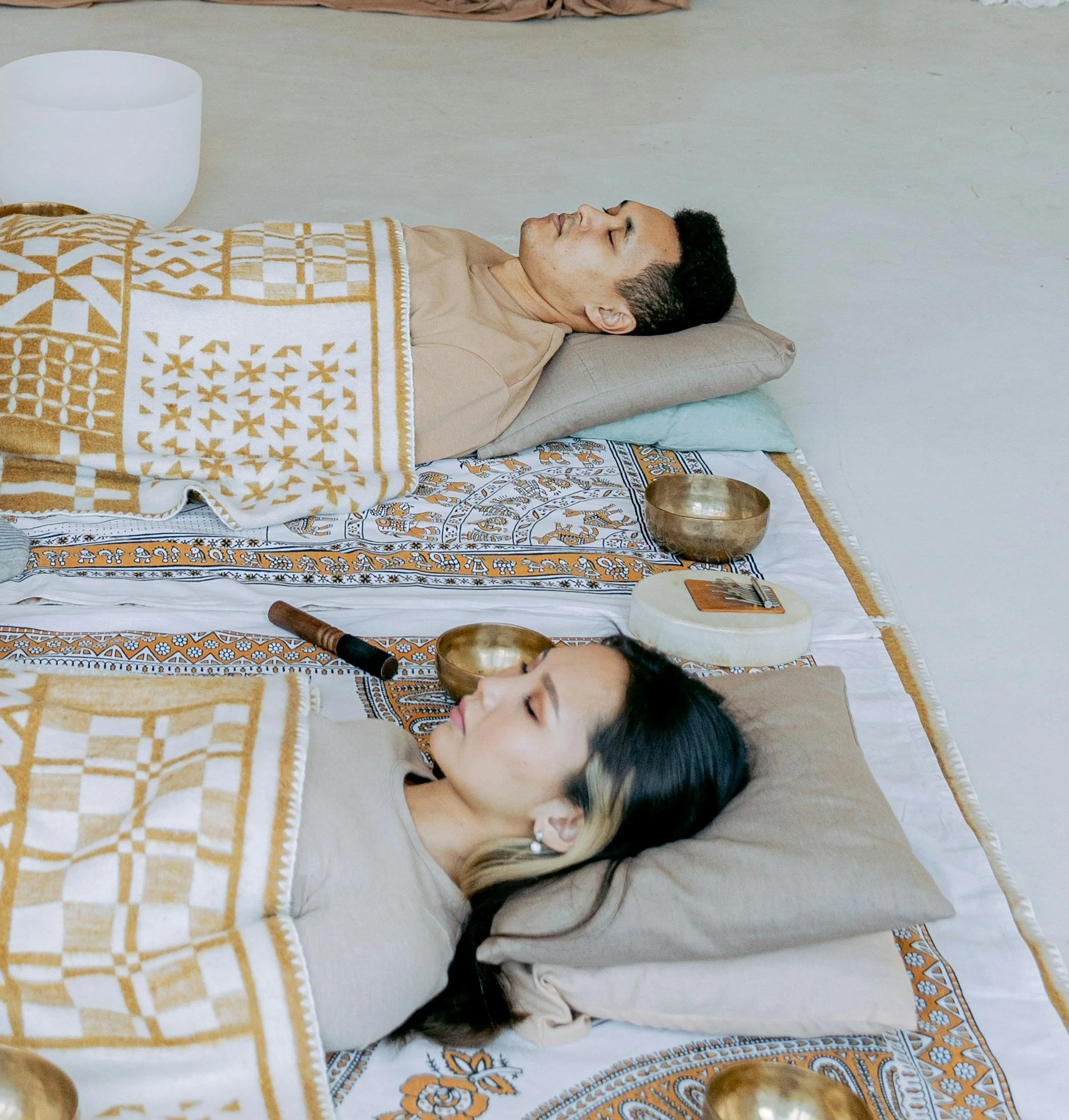 Sound Healing Klangmeditation für zwei Personen – Tiefenentspannung