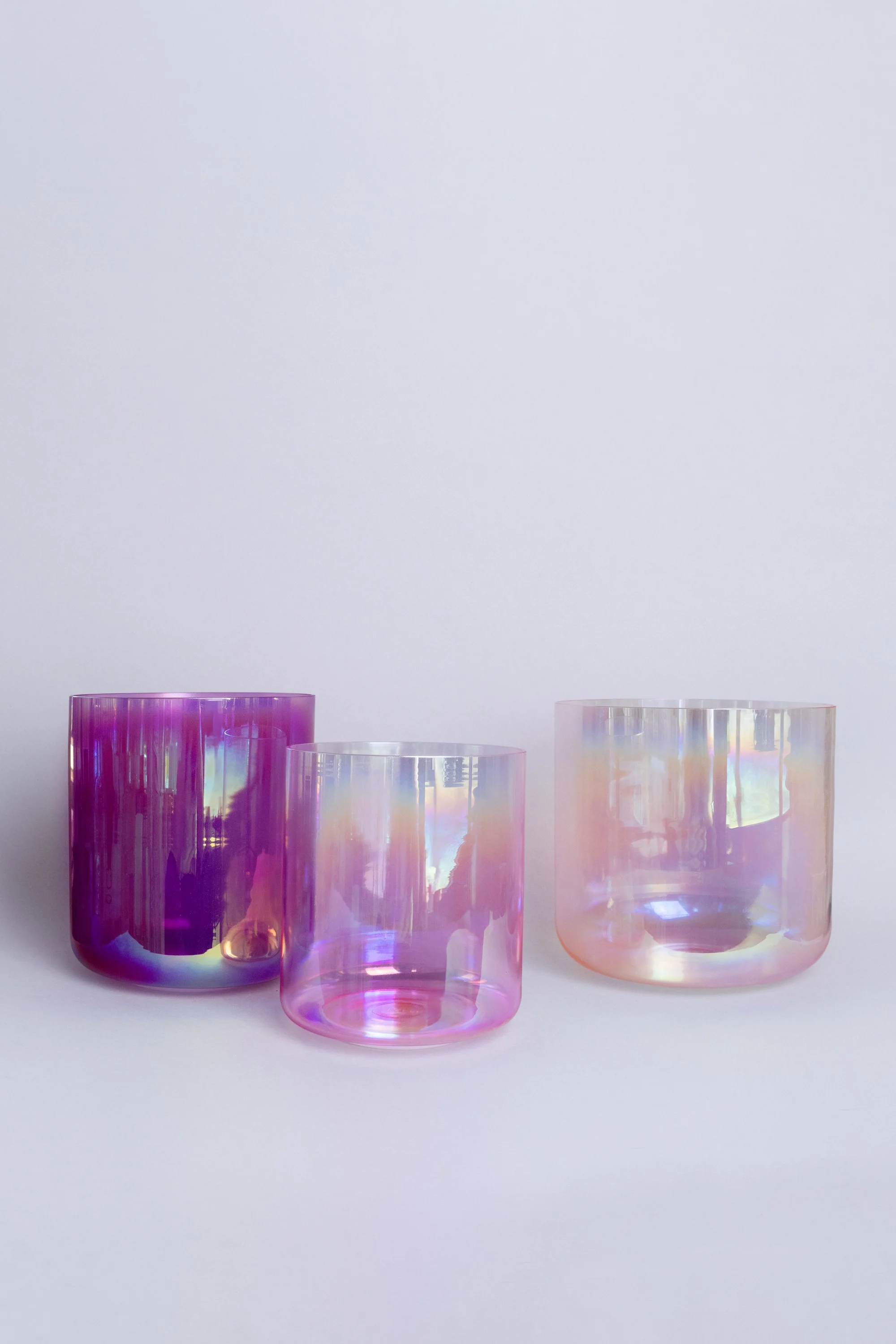AkashaBowls® Kristallklangschalen Set – harmonische Frequenzen für Sound Healing