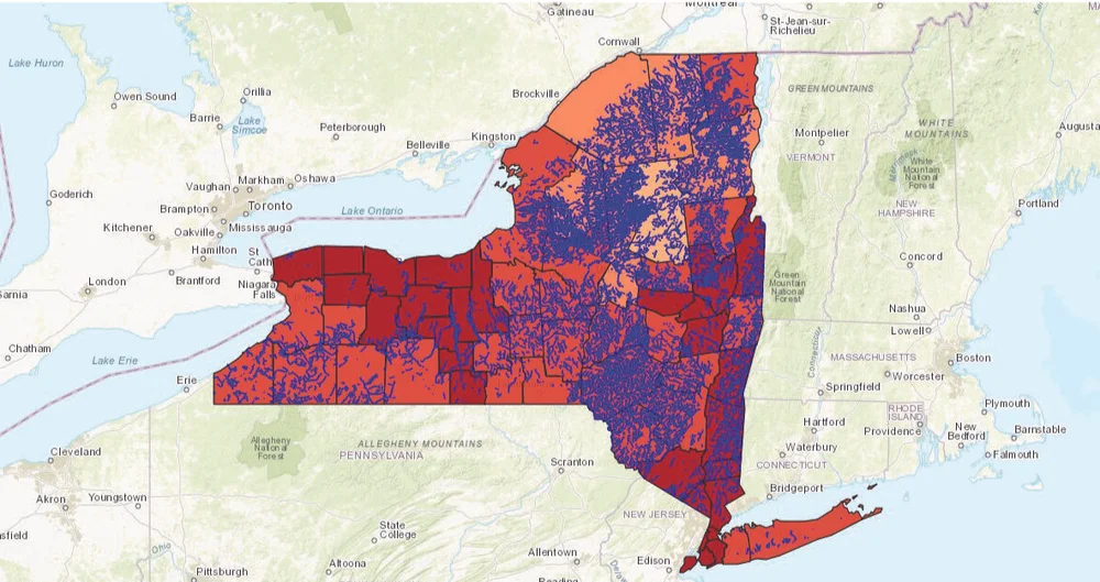 New York Climate Change Science Clearinghouse — Paleontological ...