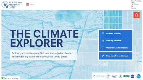 The Climate Explorer