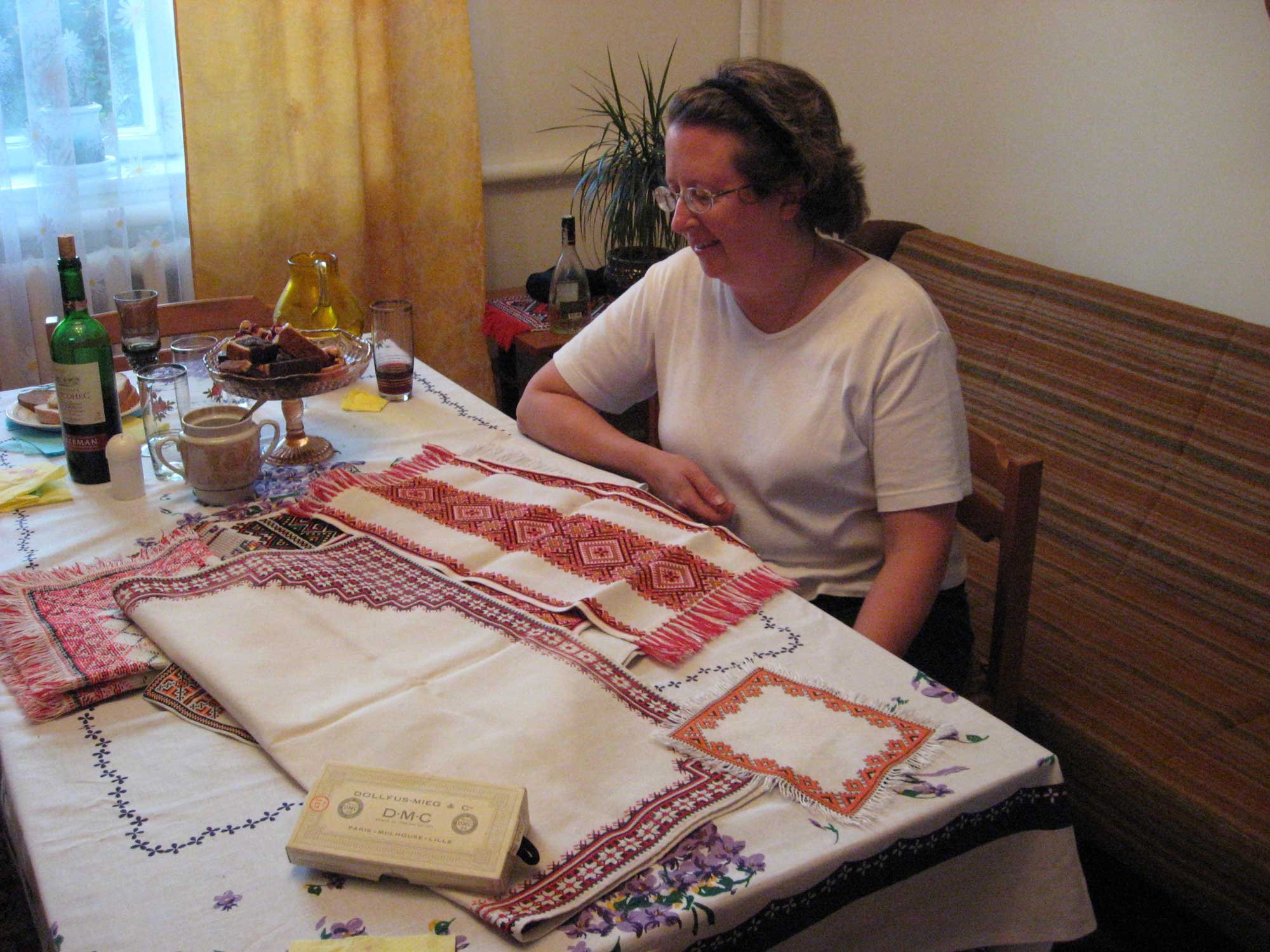 War, Climate Change, and Cross Stitch