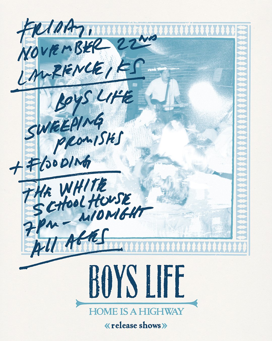 SOLD OUT: Boys Life / Sweeping Promises / Flooding
