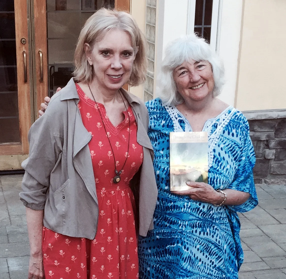 Savitri is my teacher from many years ago and previously wrote a excellent book called Chakras for Starters . We met up together on my recent retreat in Northern California.