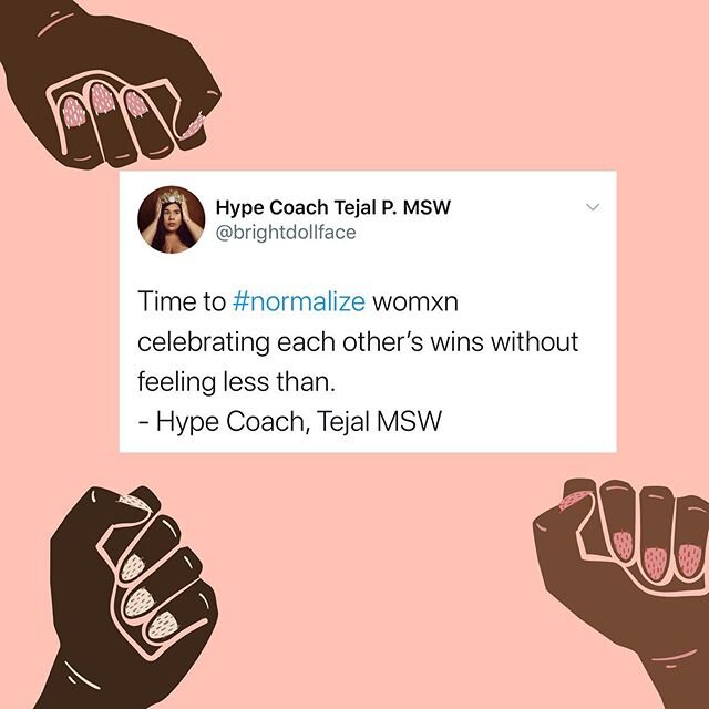 Celebrate one another&rsquo;s #wins and each other&rsquo;s #beauty Goddess Warriors!📢💕🙌🏽 Every season there is a win for everyone celebrate one another&rsquo;s successes! Remember not to listen to your #insecurities and tap into #selflove. ......