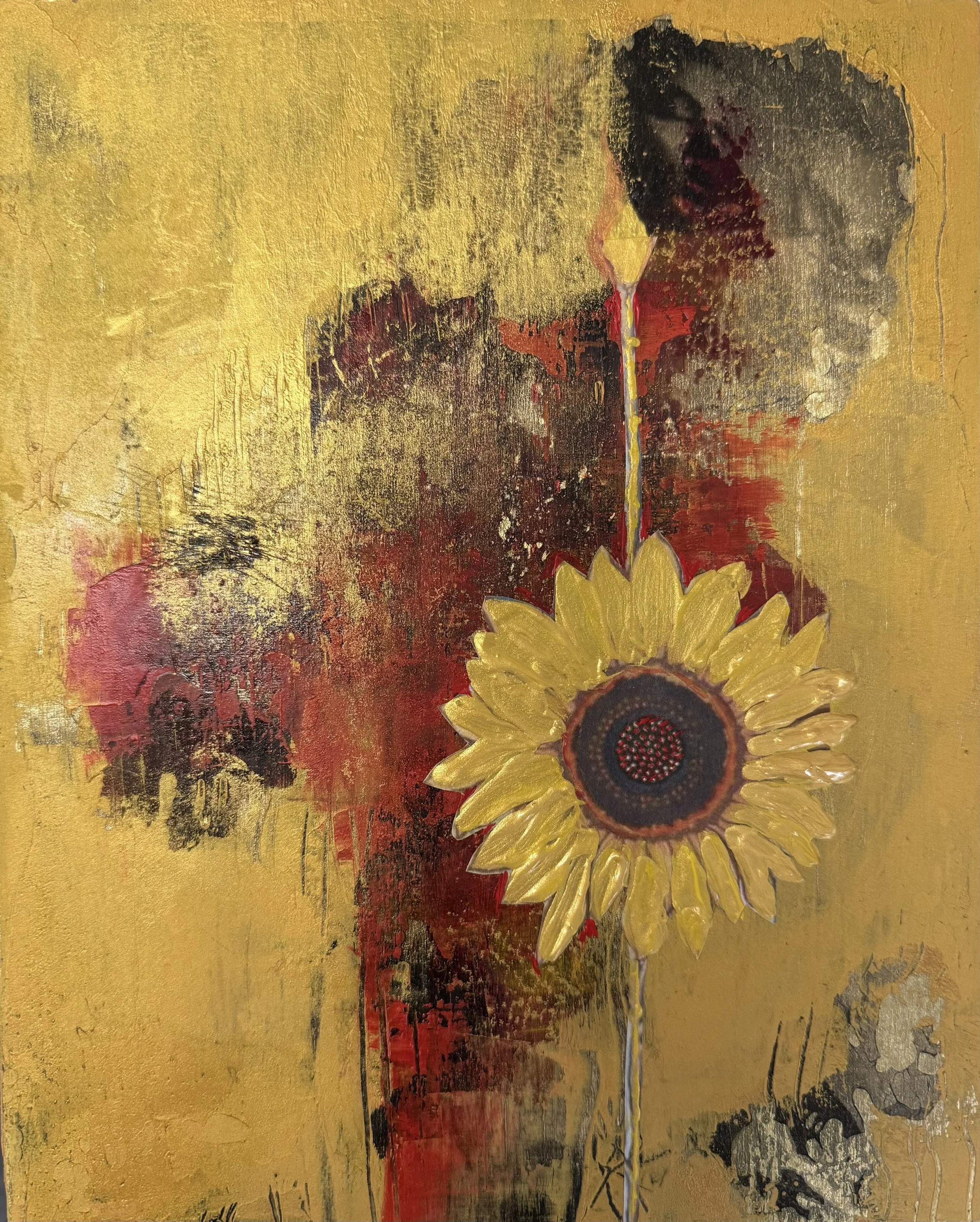 Sunflower 8x10x1"