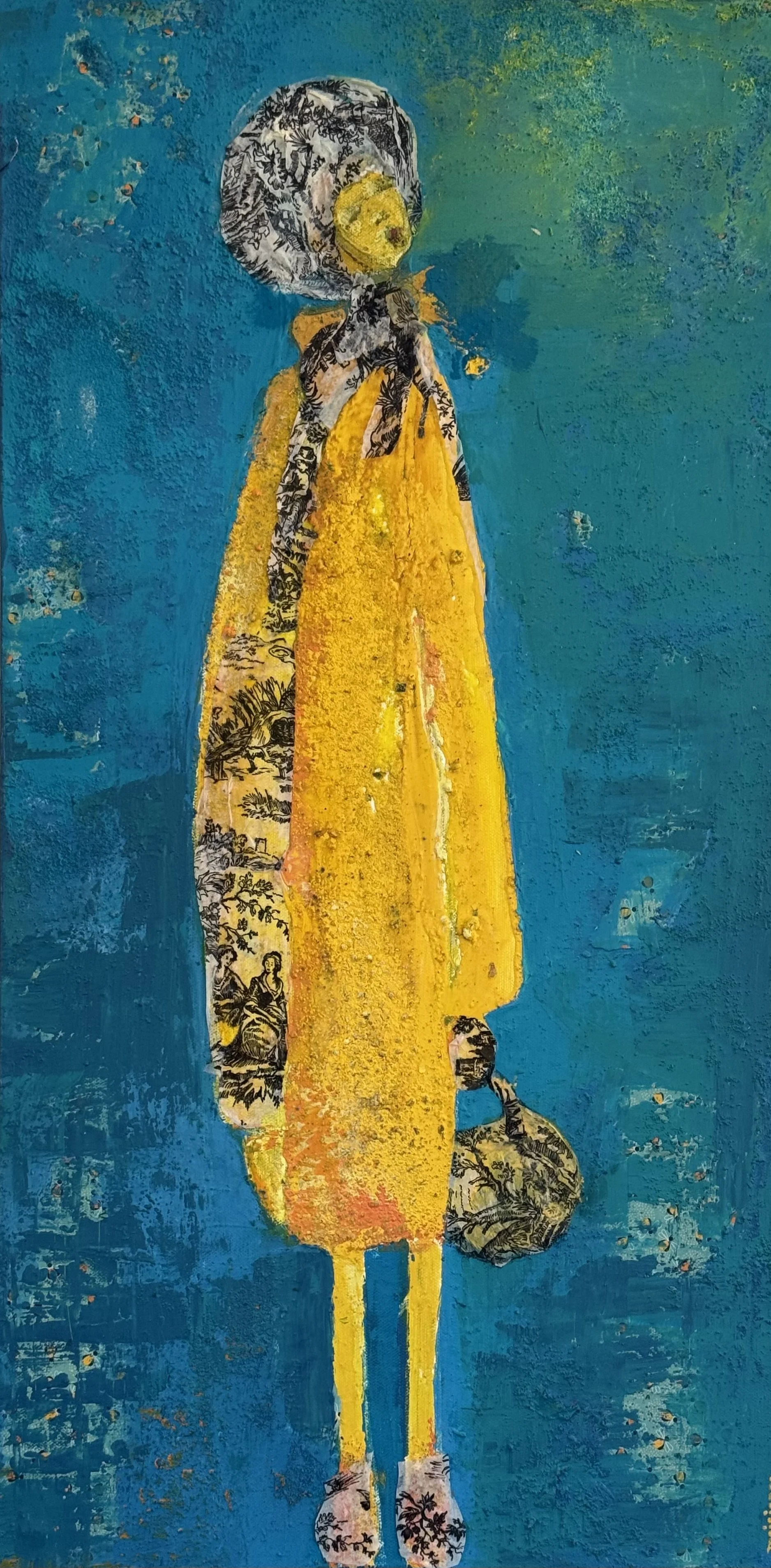 "Ray of sun" 15x30x1.5" 