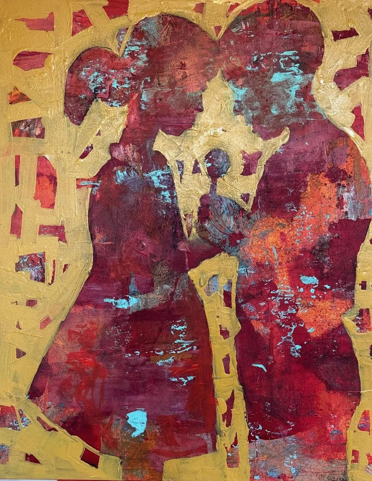 Kid's love - 30x24x1.5" - $1400