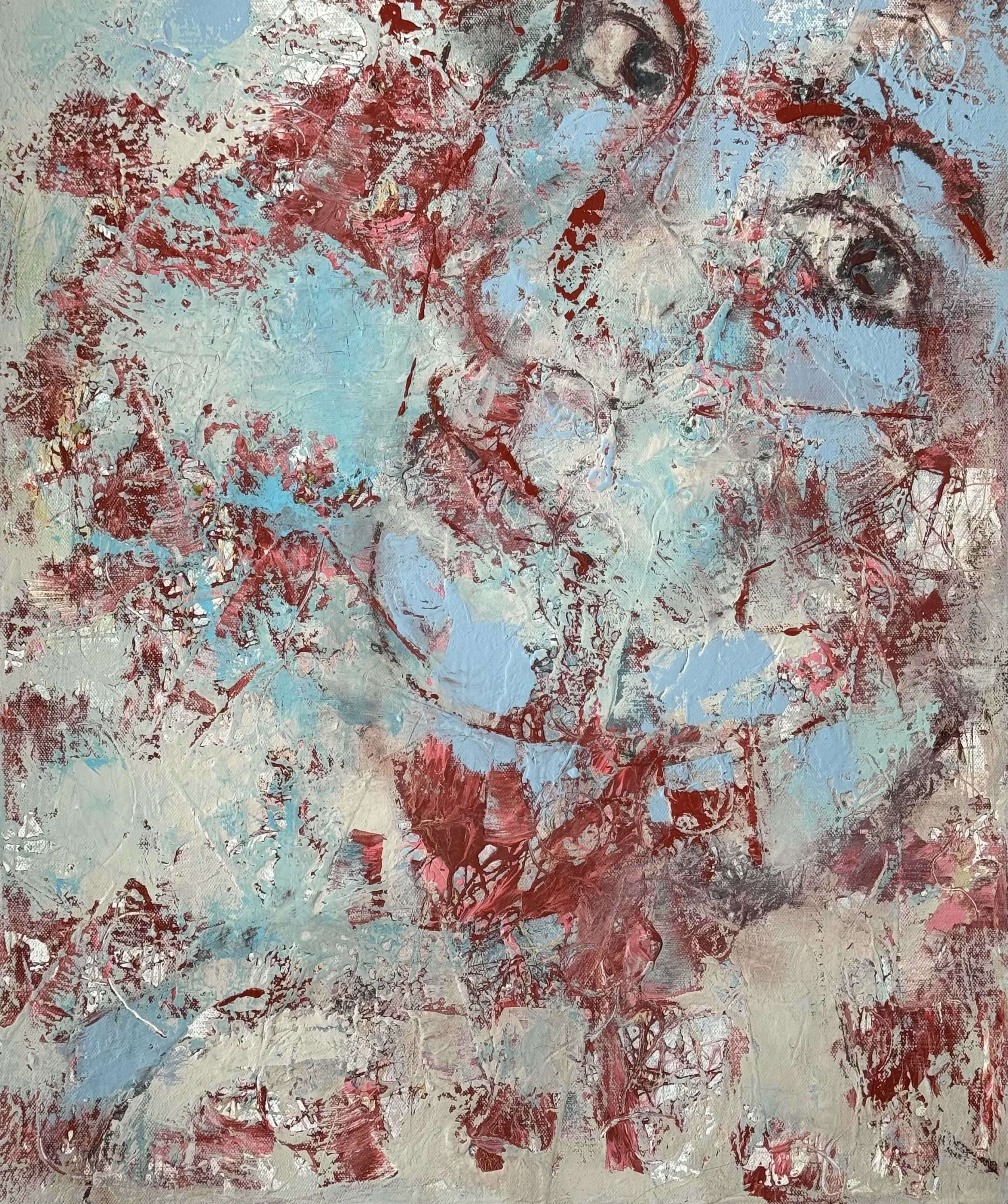 Foliage of the mind - 24x20x1.5" - $1000