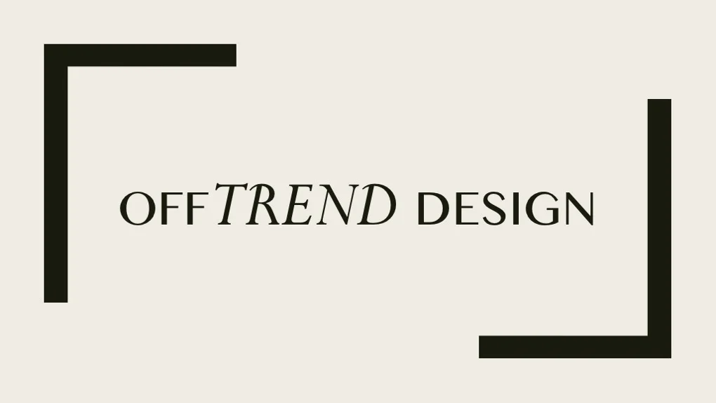 OffTrend Design