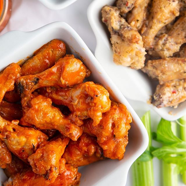 There are many times I crave chicken wings, but always default to going out. No more! I decided to jump in the deep end and make my own! They were a little small, but the sauces were great! I made my own Korean sauce and that ended up being our favor