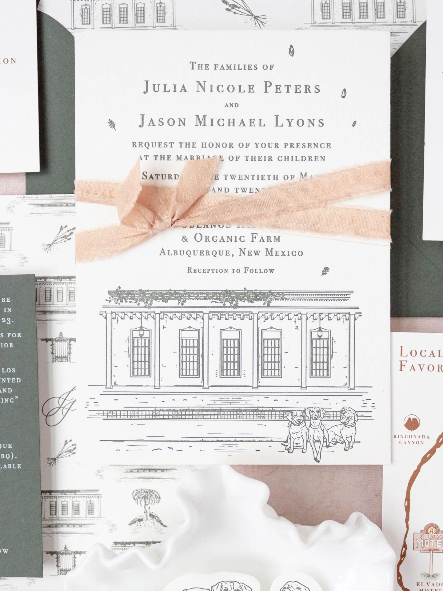 When clients choose to incorporate beloved pets into their custom wedding paper and it turns out adorable 🤍

#weddingstationery #stationerydesign #customdesign #prettypaper #papergoods