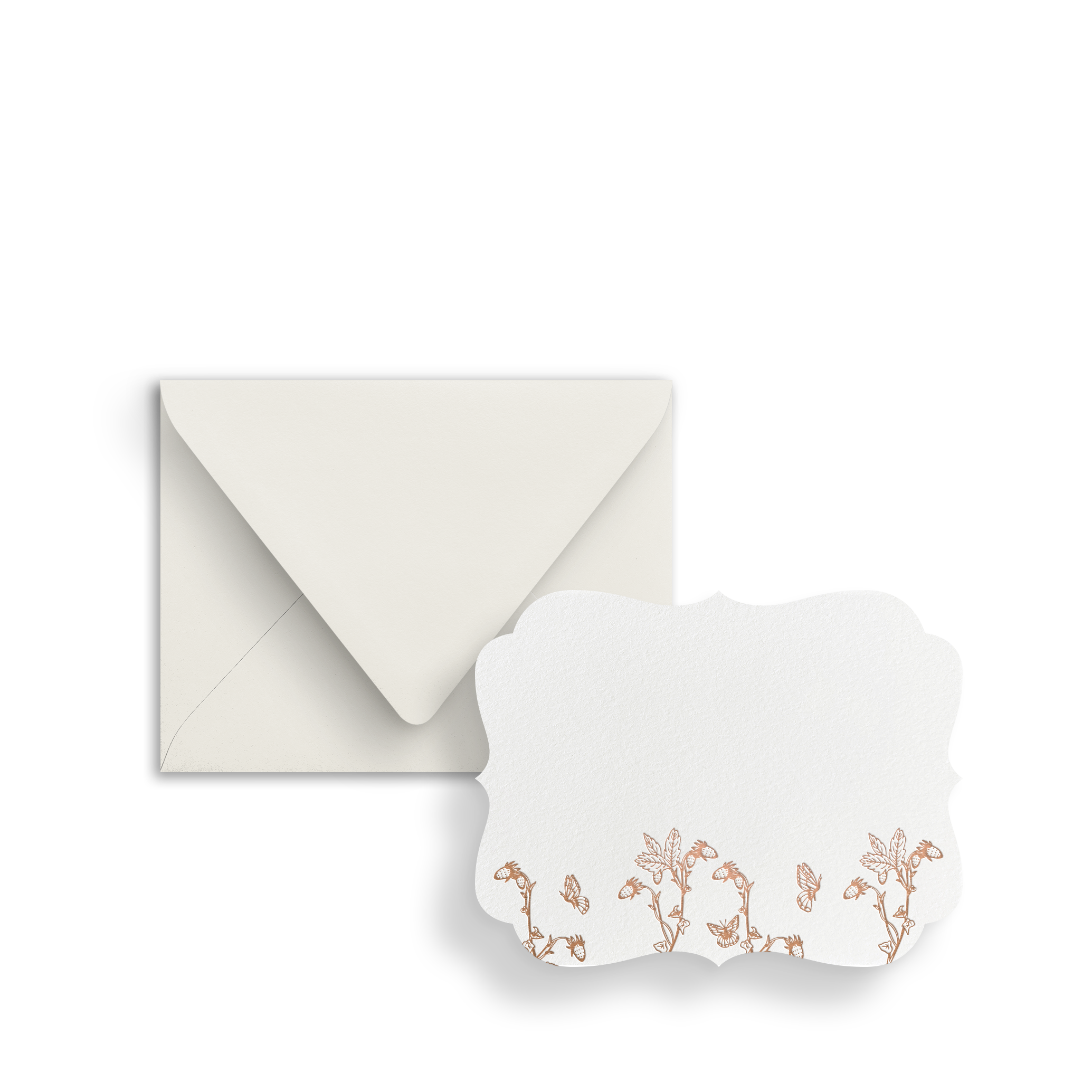Strawberry Patch Note Cards