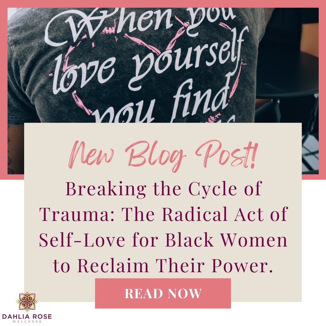 I hate to break it to you, but...Did you know that the lack of #selflove in Black women is a root cause of #unhealthyrelationships and #trauma? 

Dont forget to follow @dahliarosewellness 

Does this sound familiar?

You are spinning your wheels.....