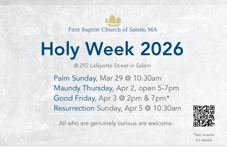Holy Week is here. For all who are genuinely curious
