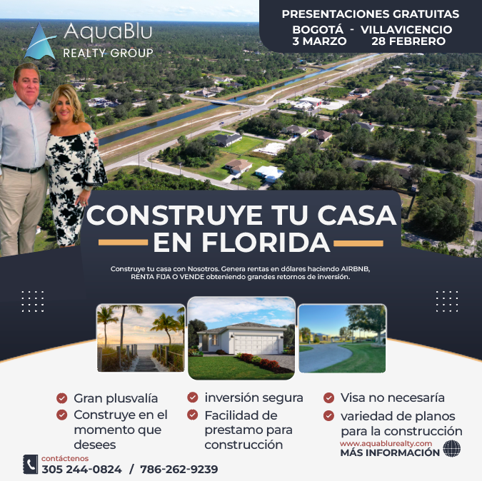 Inversión segura y atractiva en el mercado inmobiliario de Florida en zonas de alto potencial de plusvalía