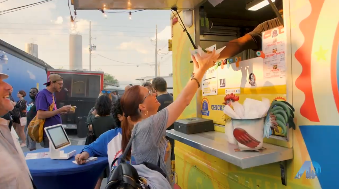 Showing off the food truck scene