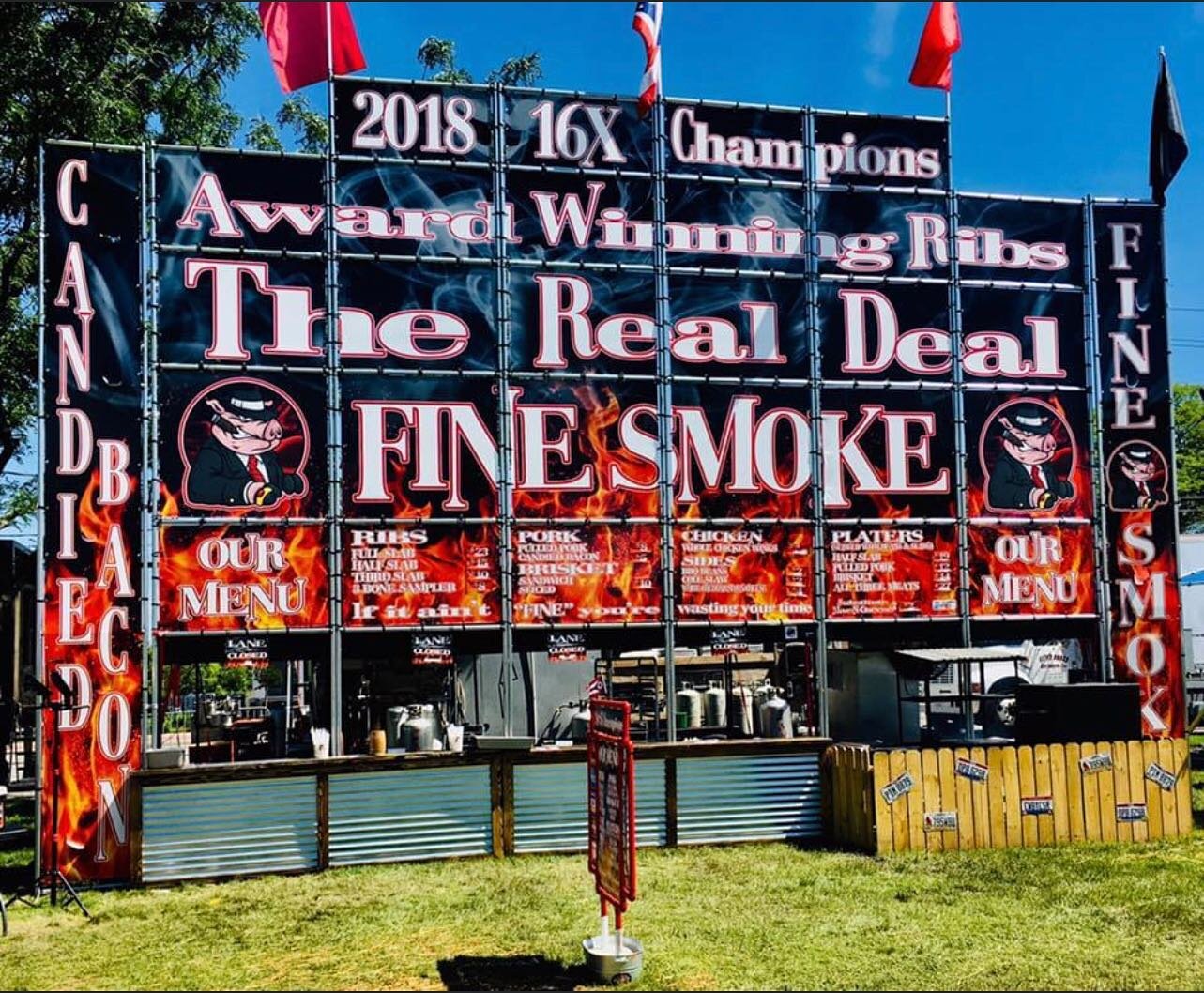 Our next Ribber returns for our 36th Annual Rib Burnoff after taking home multiple honors last year - Culinary Guild Best Ribs Runner-Up and People&rsquo;s Choice Best Ribs 1st Place!  Fine Smoke BBQ has lived up to their name so be sure to stop by a