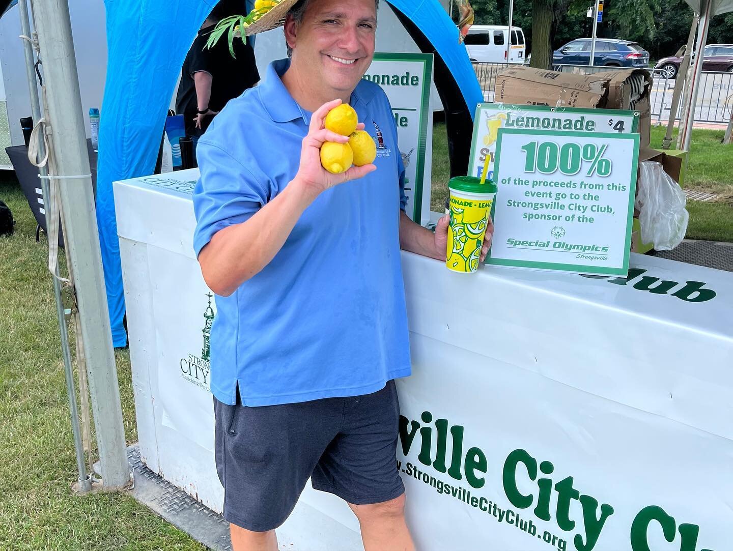 We&rsquo;re off &amp; running!  Strongsville smells delicious and we&rsquo;ve got plenty of drinks and shade to keep you cool. Come join us here until 11pm!