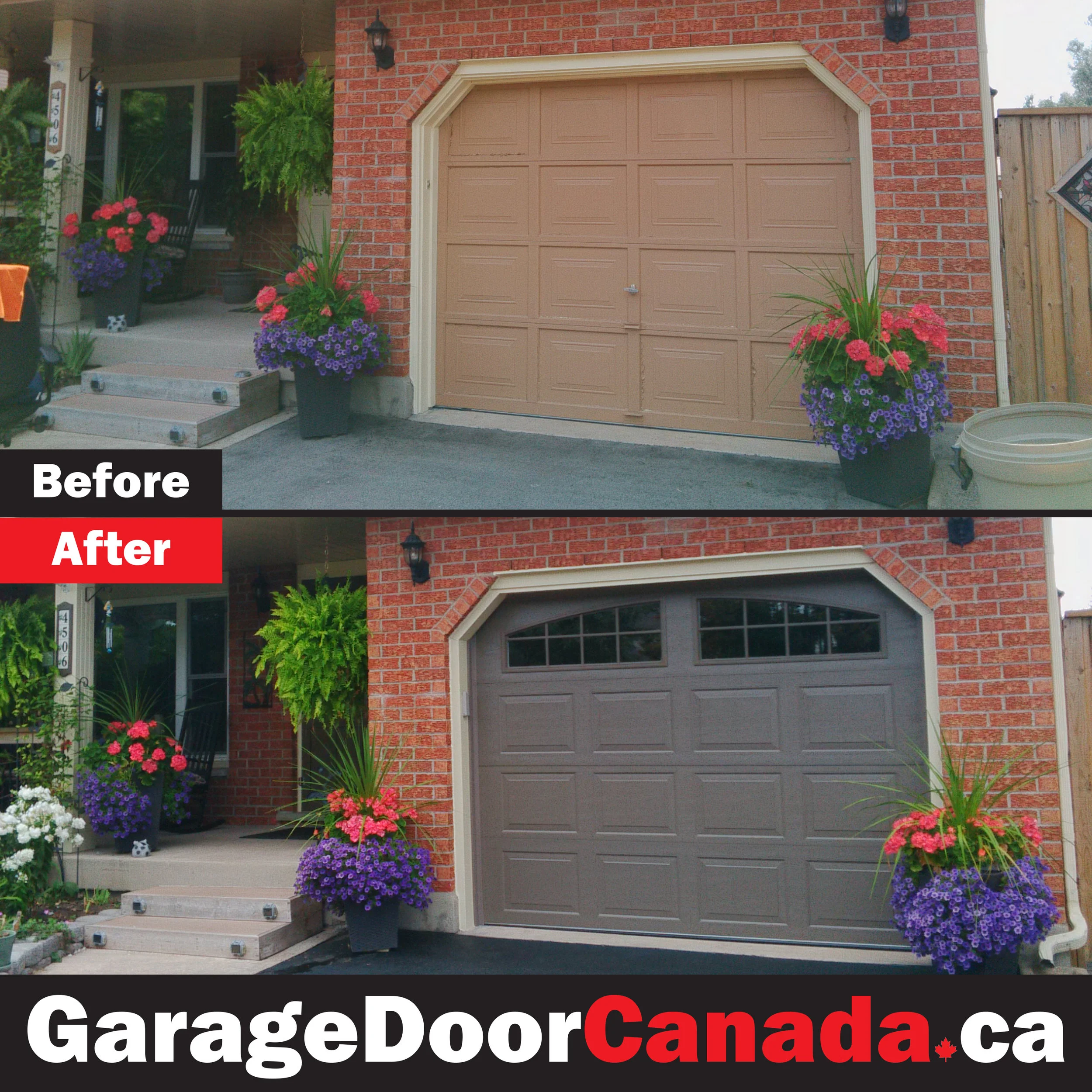 Before After Gallery Garage Door Canada
