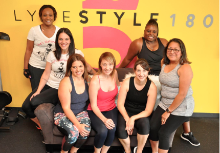 A few of our 180 Ladies Representing!
