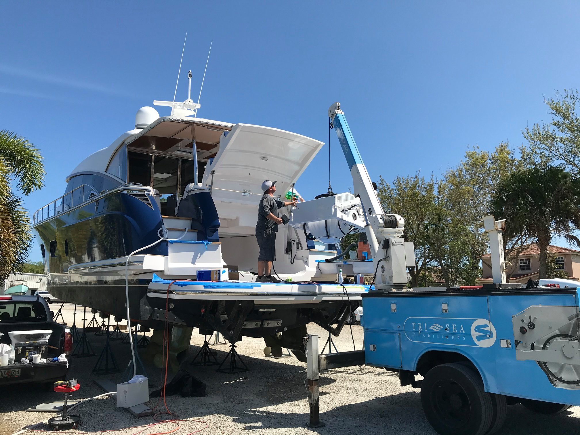 The Seakeeper Stabilizer Refit Process WHAT TO EXPECT! — Tri Sea