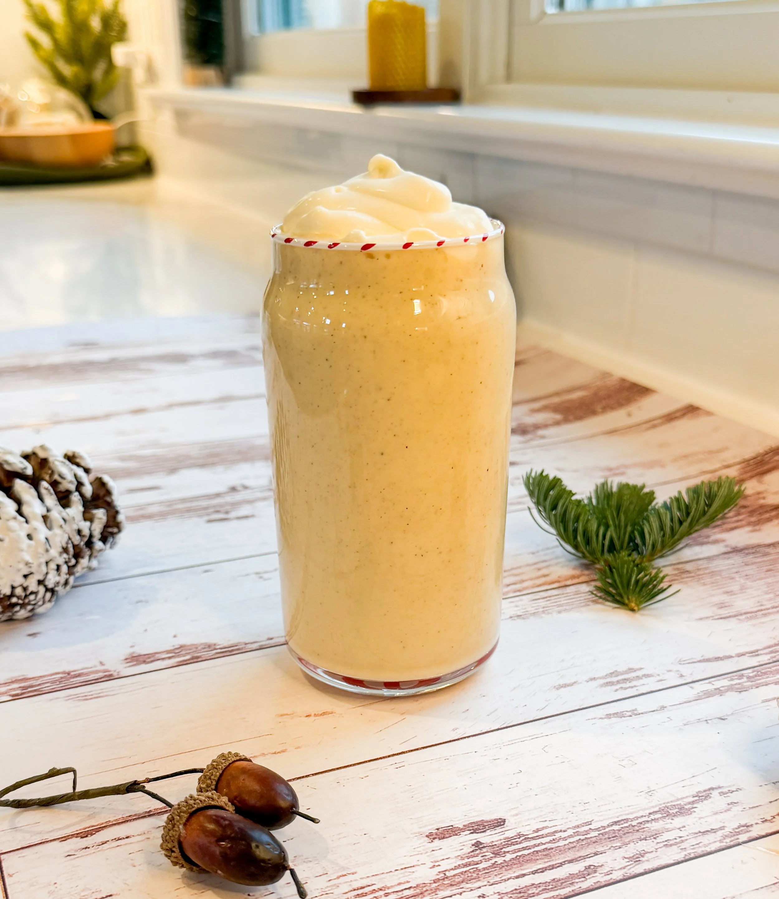 Cozy, Nutrient-Dense Raw Milk Eggnog (Winter Favorite)