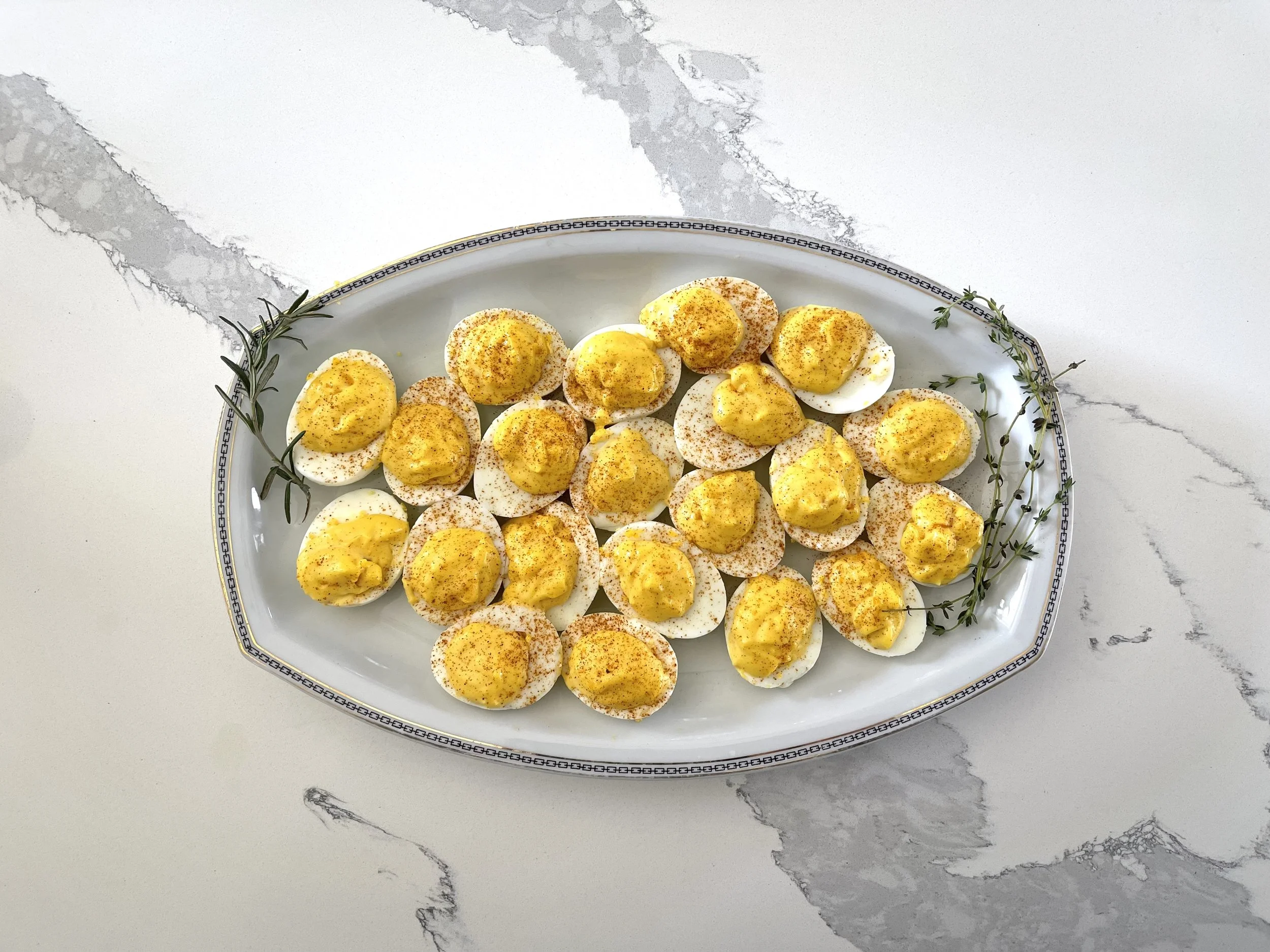 Creamy Clean Deviled Eggs (Made with Avocado Oil Mayo)