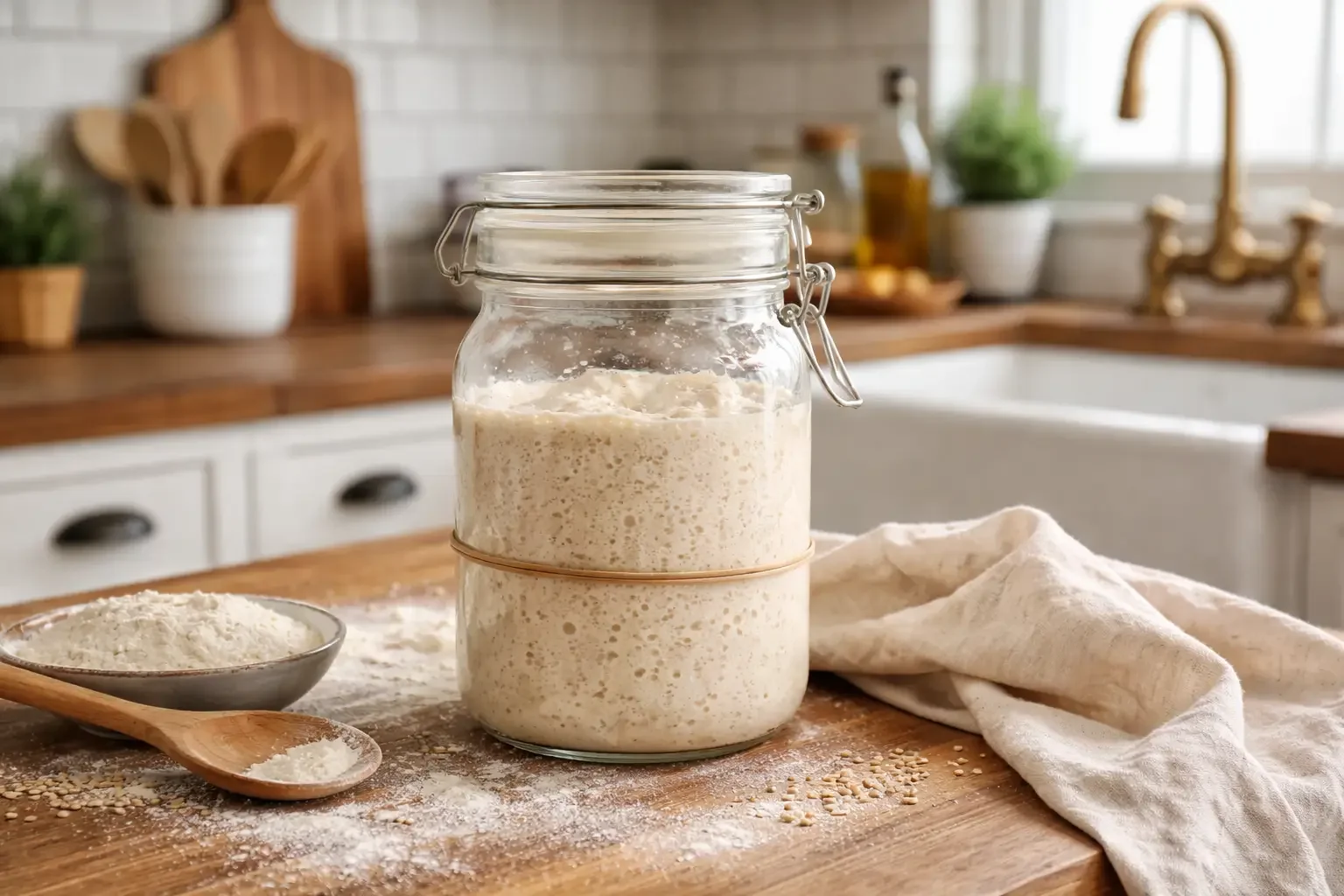 How to Make a Sourdough Starter (Beginner-Friendly, Science-Backed, and Easy to Follow)