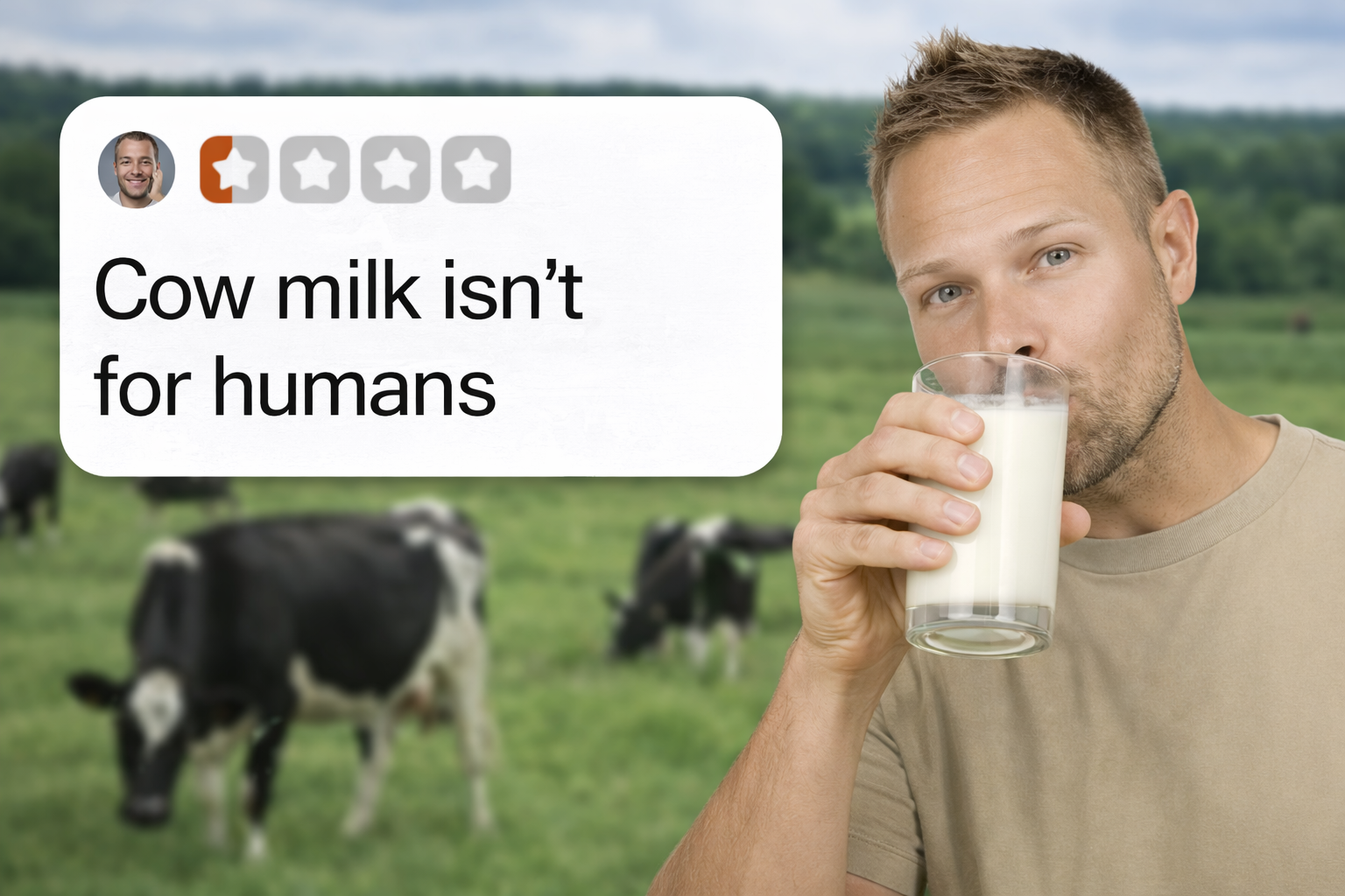 Are Humans Meant to Drink Cow’s Milk?