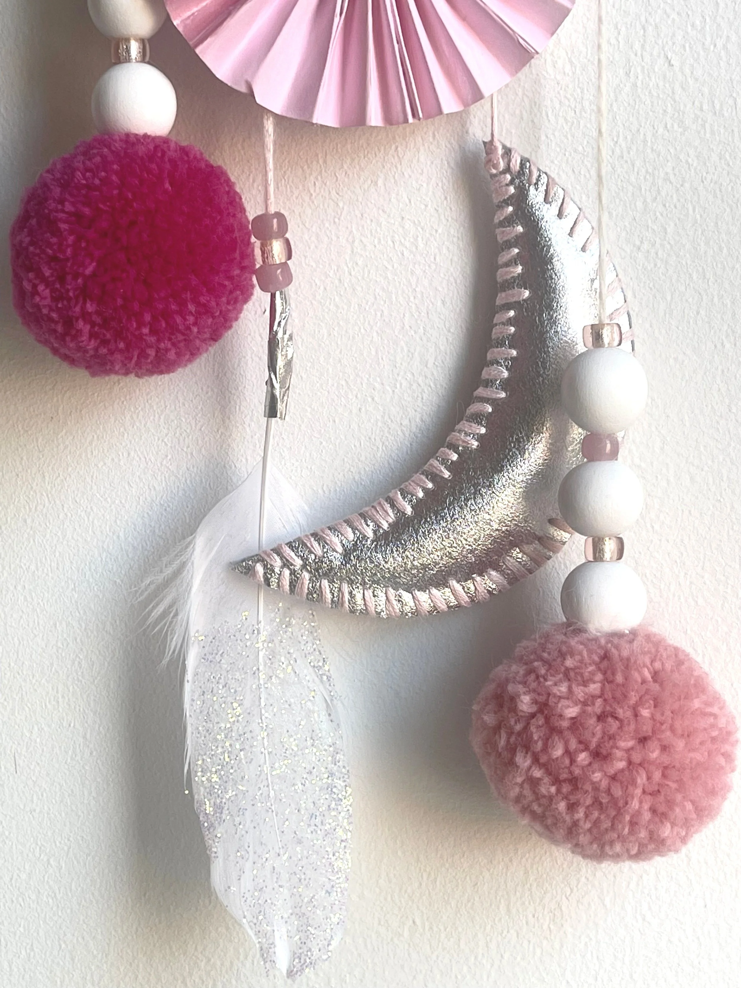 VERY PINK DREAM CATCHER