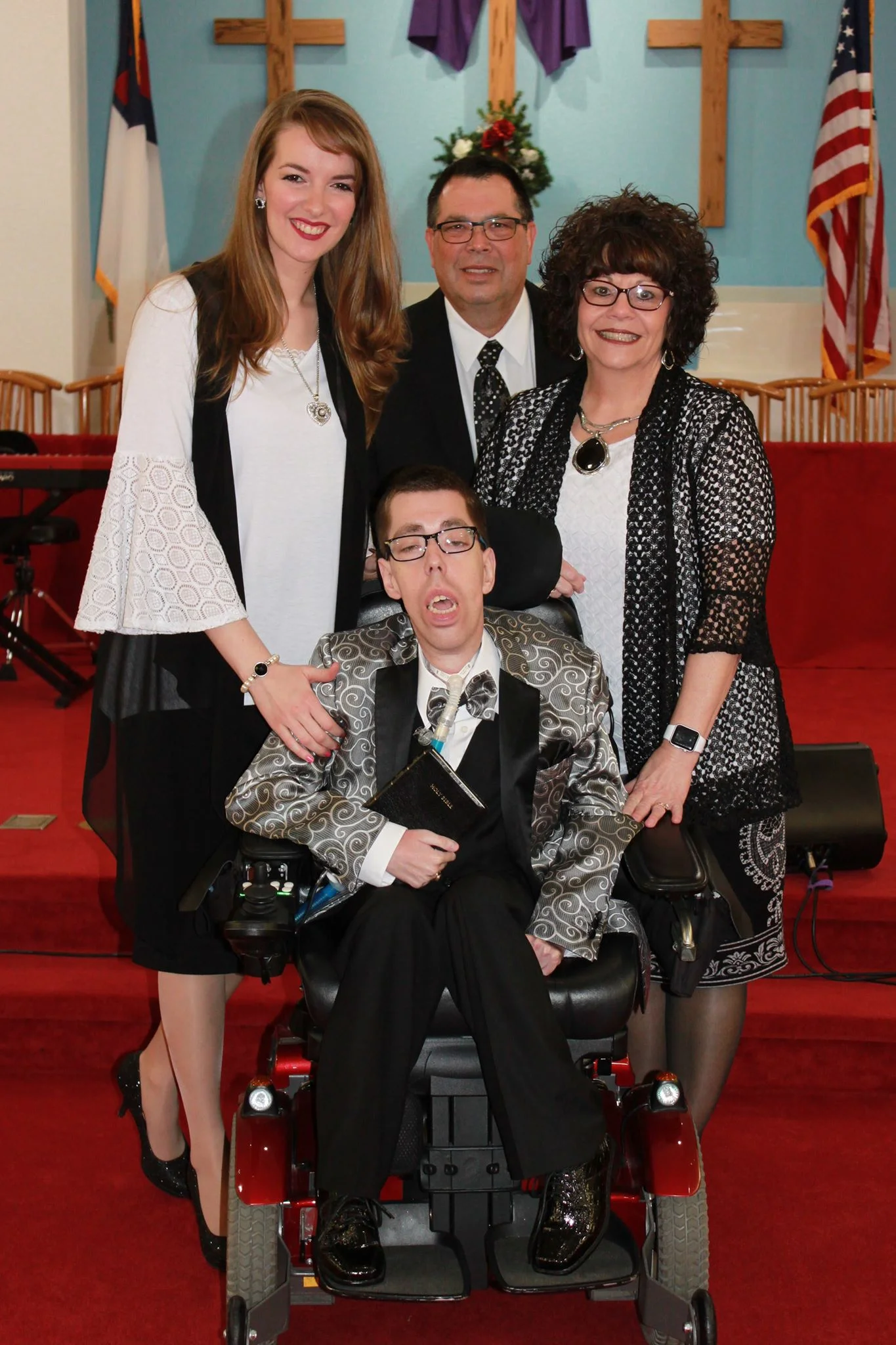 Brother Jacob Berry, wife, and family.
