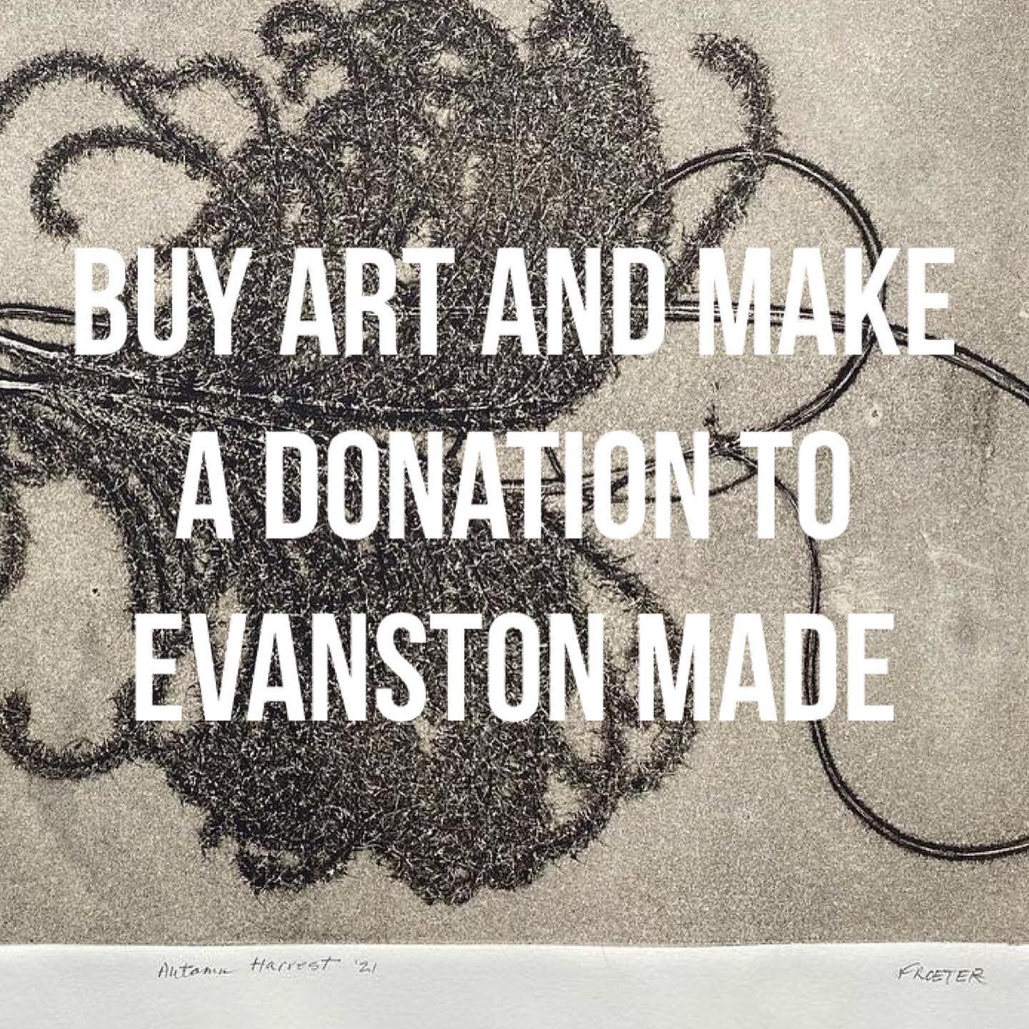 Just 10 minutes till the bidding starts. https://www.32auctions.com/EvanstonMadeNYEAuction. Support Evanston Made and own a piece of Evanston art.