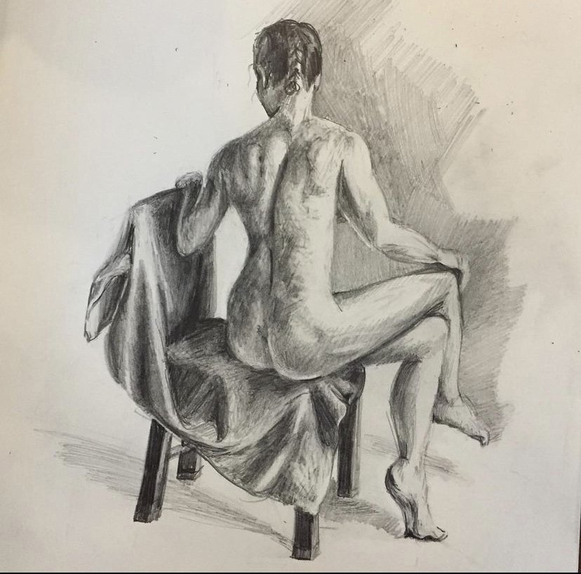 Nude on Chair