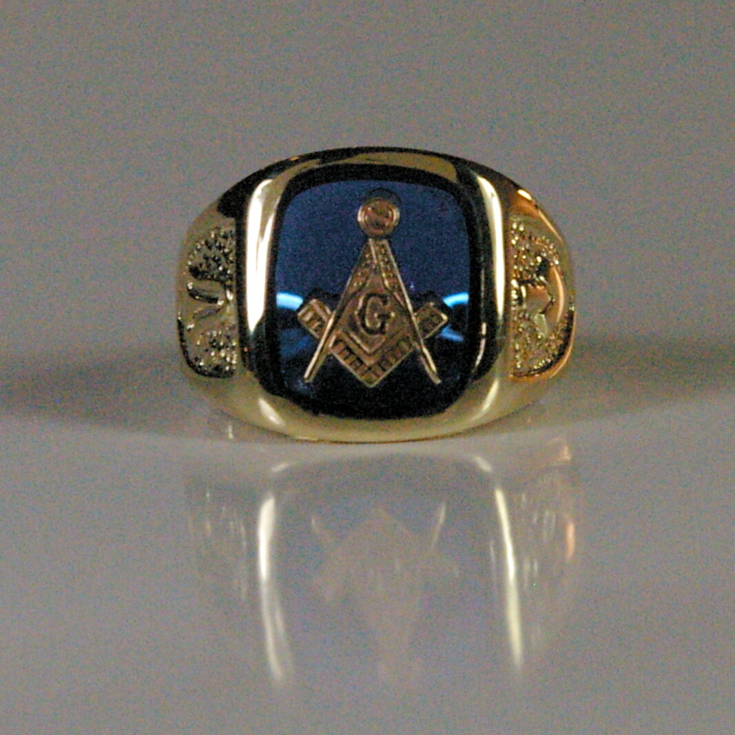 Masonic ring after restoration at Crane Jewelers Ltd..jpg