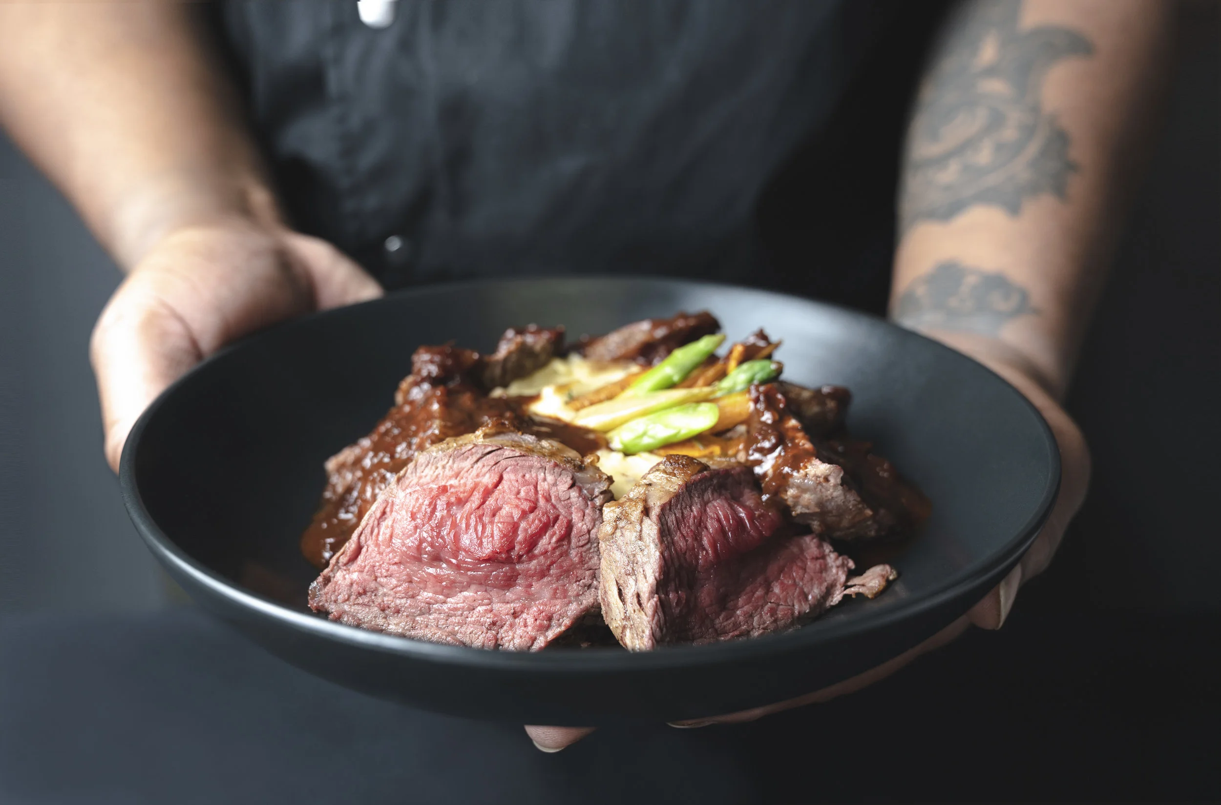 Classic Red Wine Sauce with a Stolen Harvest Twist