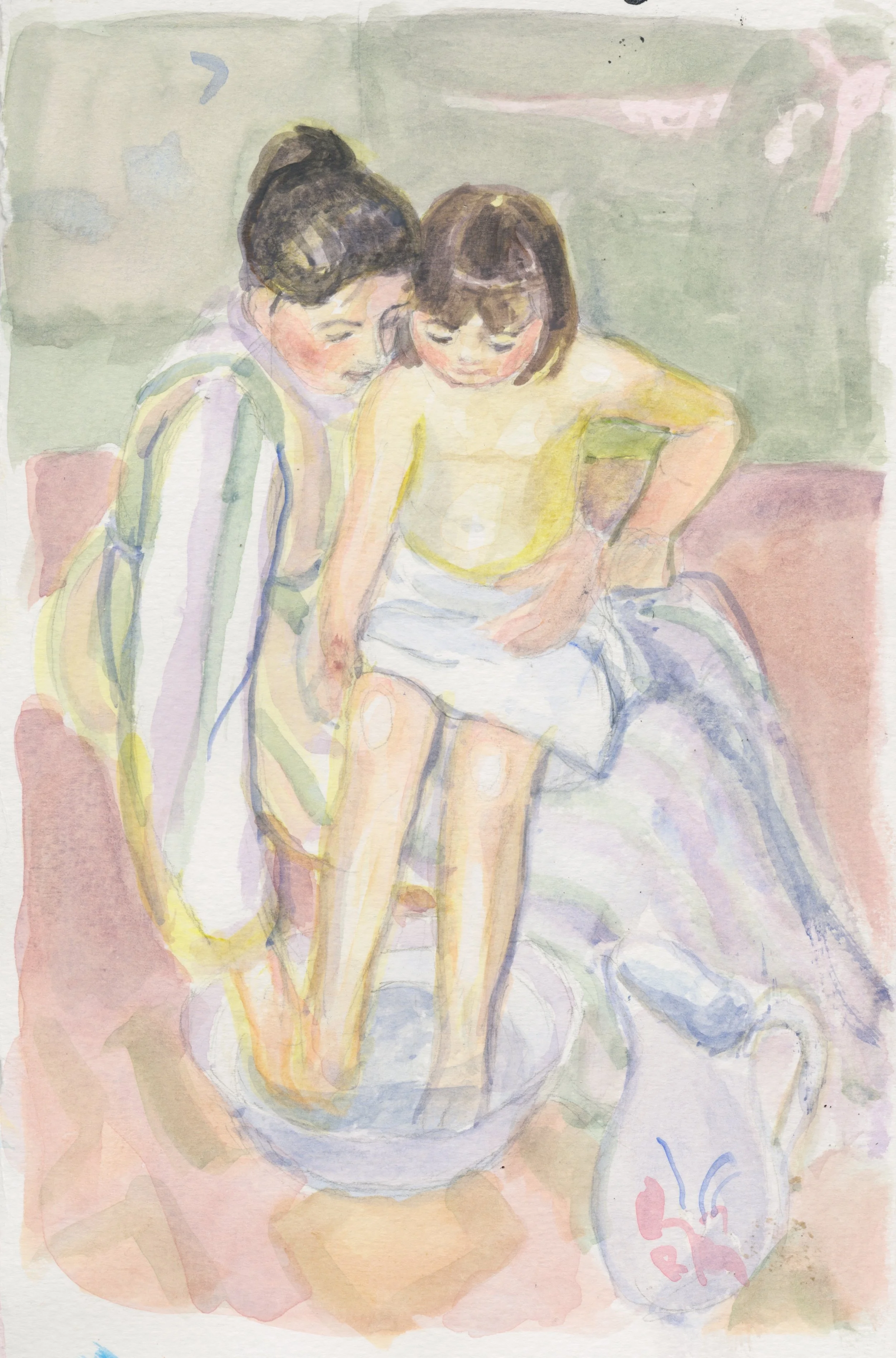 Study after Mary Cassatt