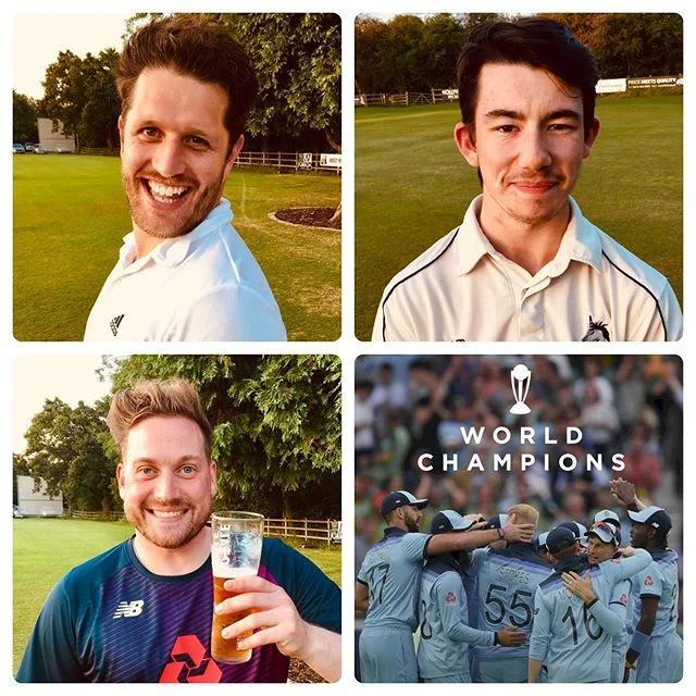 What an incredible day! England are World Cup Champions and LCC had a cracking win at home to Snitterfield. Alex and Alan taking 3 wickets each and Turner seeing it home with 86 not out! Top effort lads! #cricket #lapworthcricketclub #cricket_love #e