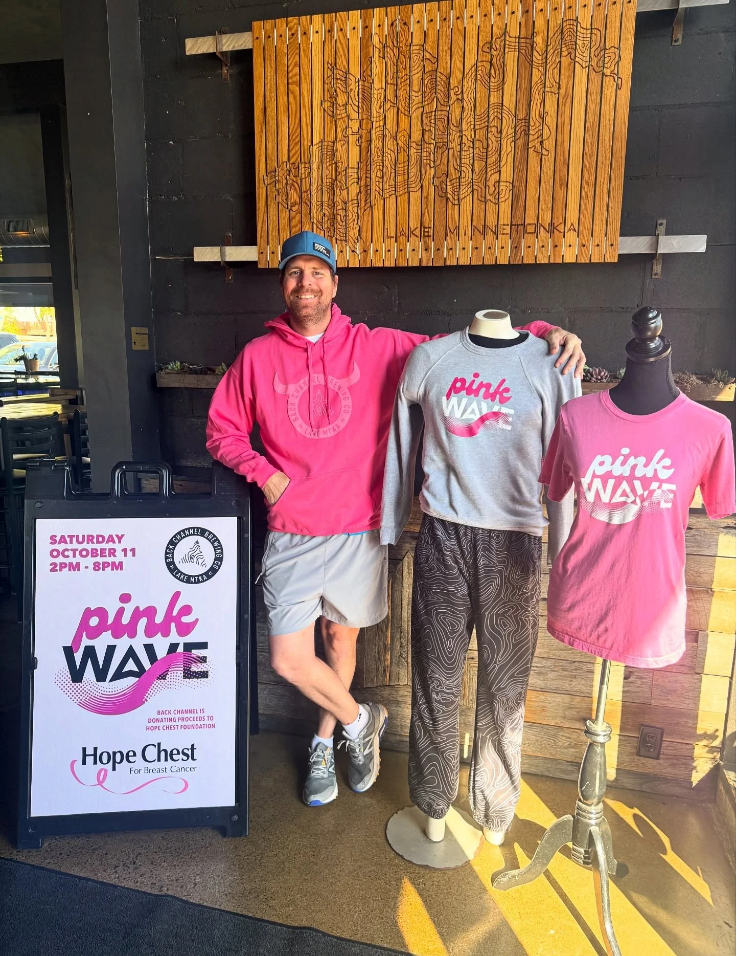 Saturday is the big day for our 2nd annual Pink Wave Benefit concert for @hopechestmn 

It&rsquo;s shaping up to be a perfect fall day with all the action taking place from 2-8pm featuring an incredible lineup of DJs, 14 local vendors and food from @