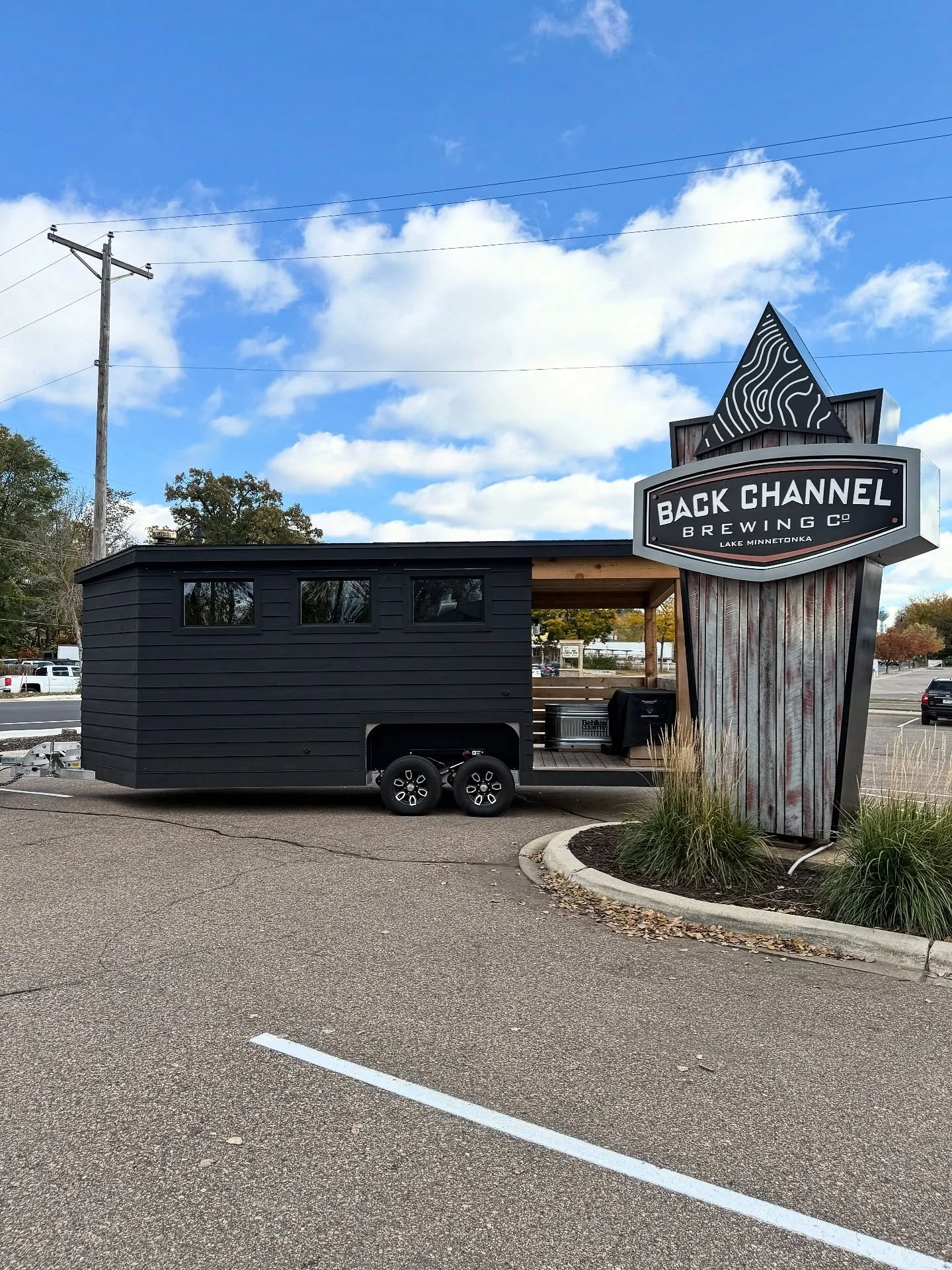 Sauna season is here!
We are very excited to announce that @thenordichaus_  will begin their residency at the taproom this Sunday, 11/2, during the Ultimate Vikings Gameday Experience. Big thanks to Lauren & Sam for setting up their awesome saun