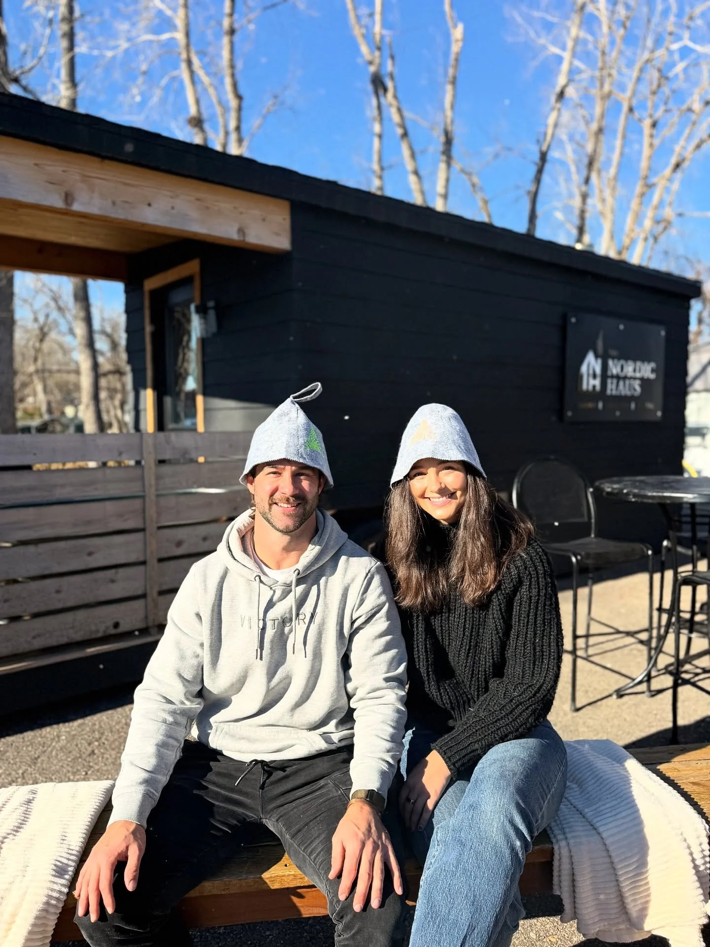 Sauna hats are back!

With the return of sauna season, it was only a matter of time before these dome protectors that regulate your body temp in the sauna rejoined the mix.

We highly encourage to scoop one up and sign up for a sauna session with our