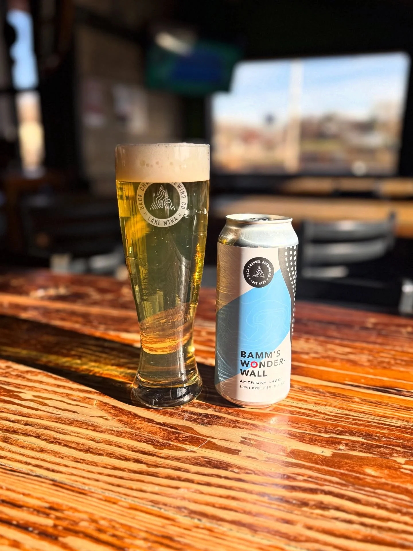 A game changer has returned to the tap list, just in time to help the Loons win a playoff match against San Diego.

Bamm&rsquo;s Wonderwall - American Lager (4.75%)

Drinkable // Light // Maize

Enjoy it from the tap today and grab multiple 4pks for 